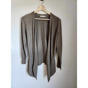 Loft Women's Brown Cardigan Sweater Size Medium